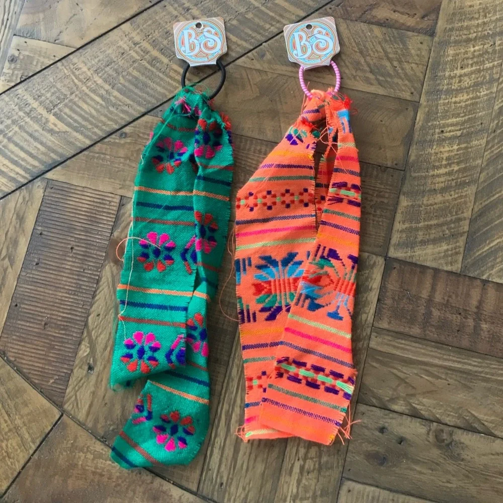 B and S Clothing Fiesta Hair Ties
